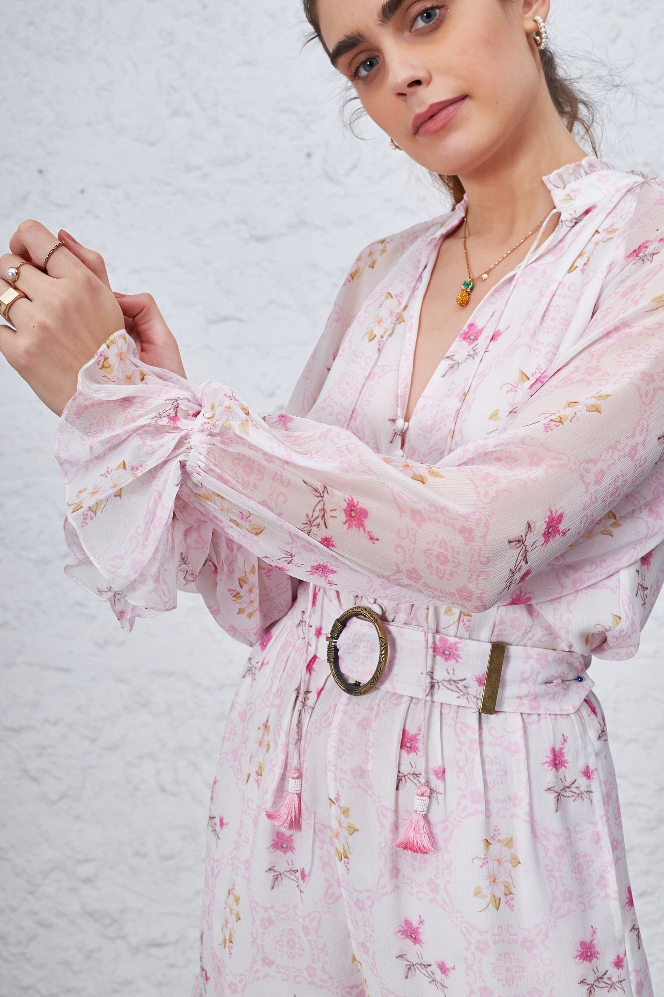 Hemant & Nandita | Kefi Romper | Pink