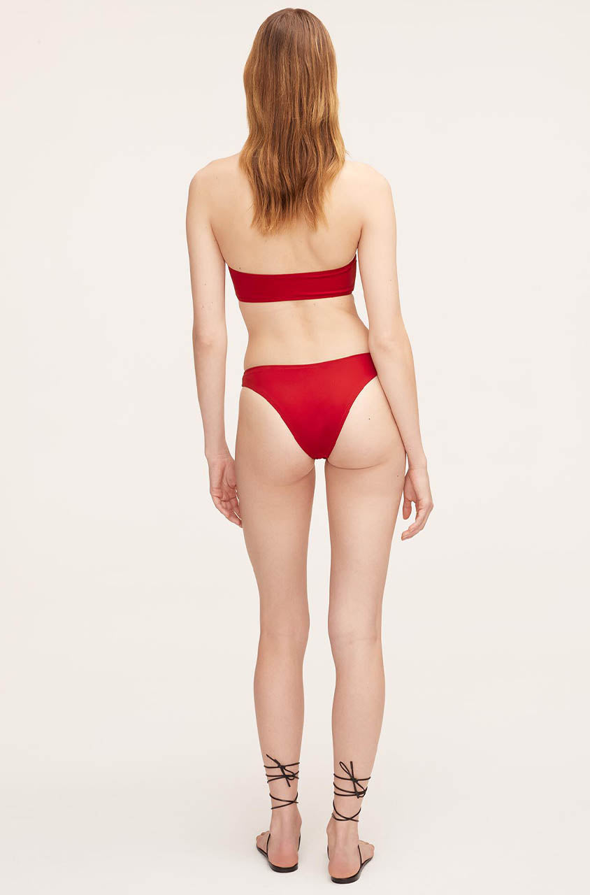 Solid Halter Bikini Bottom | Rabararo