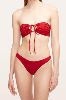 Solid Halter Bikini Bottom | Rabararo