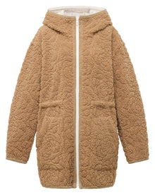 Waist-Defining Cotton Jacket | Beige