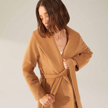 Womens | Brigette Cashmere-Wool Robe | Camel