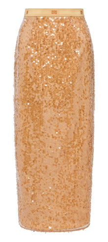 Sequin Skirt | Golden