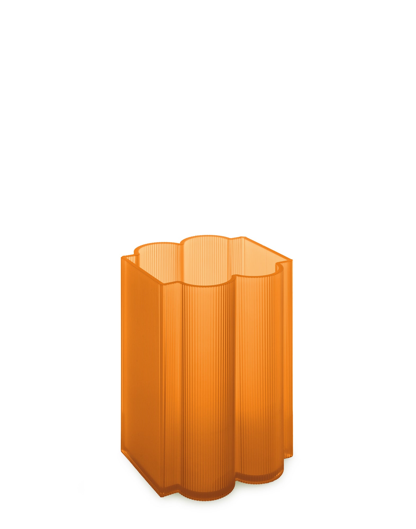 Okra Vase - Small | Single | Orange