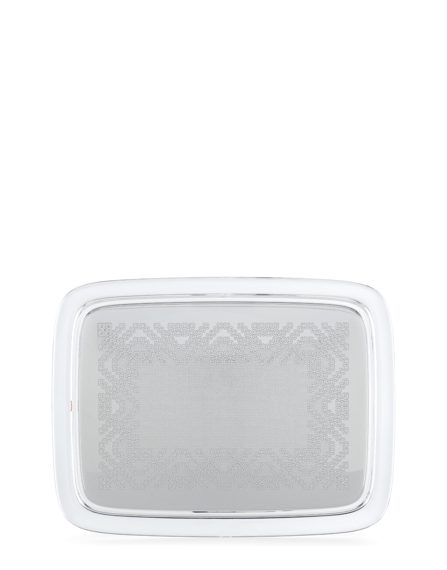 Teatime Serving Tray | Single | Chrome