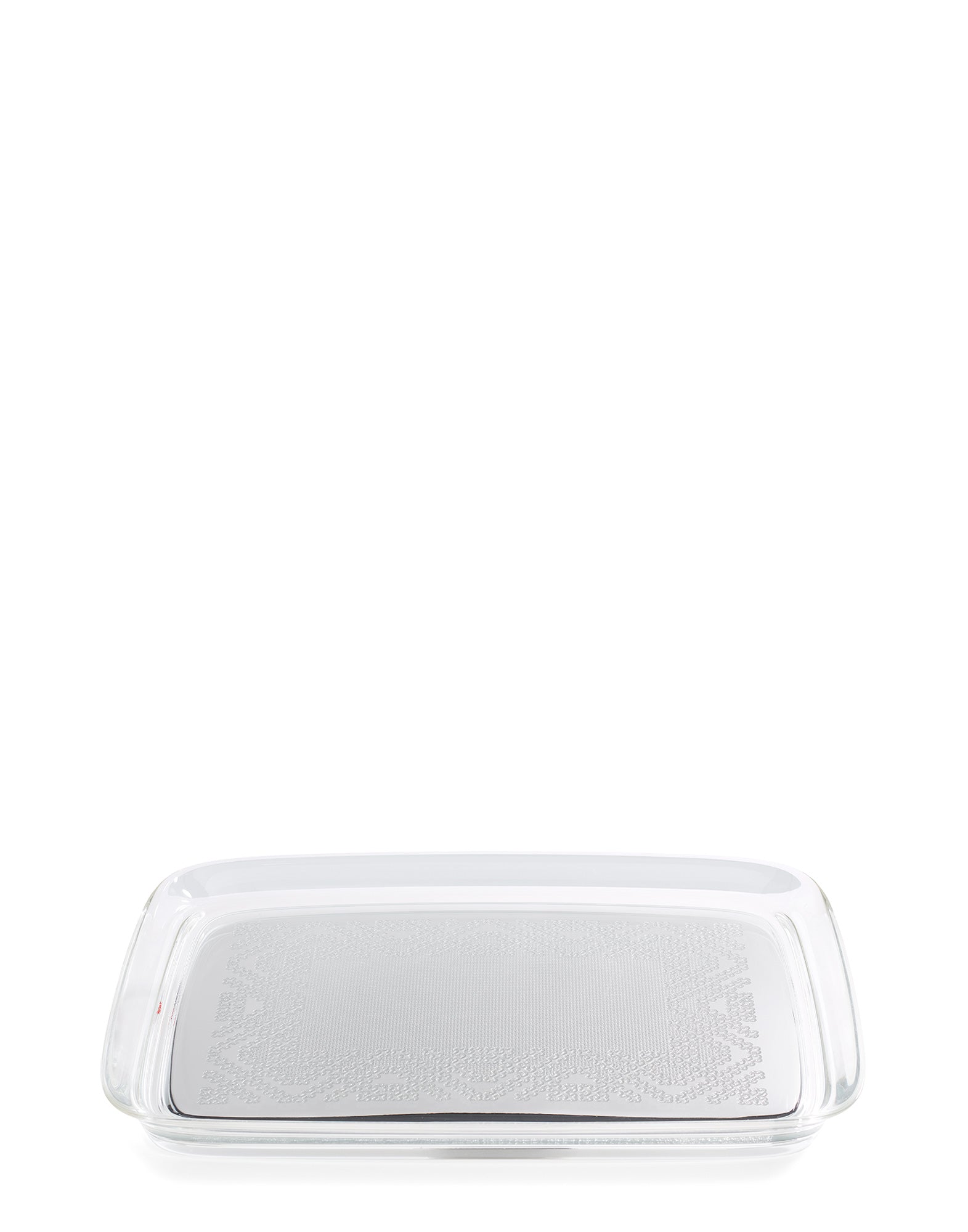 Teatime Serving Tray | Single | Chrome