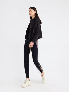 Supportive Comfort Yoga Leggings | Black