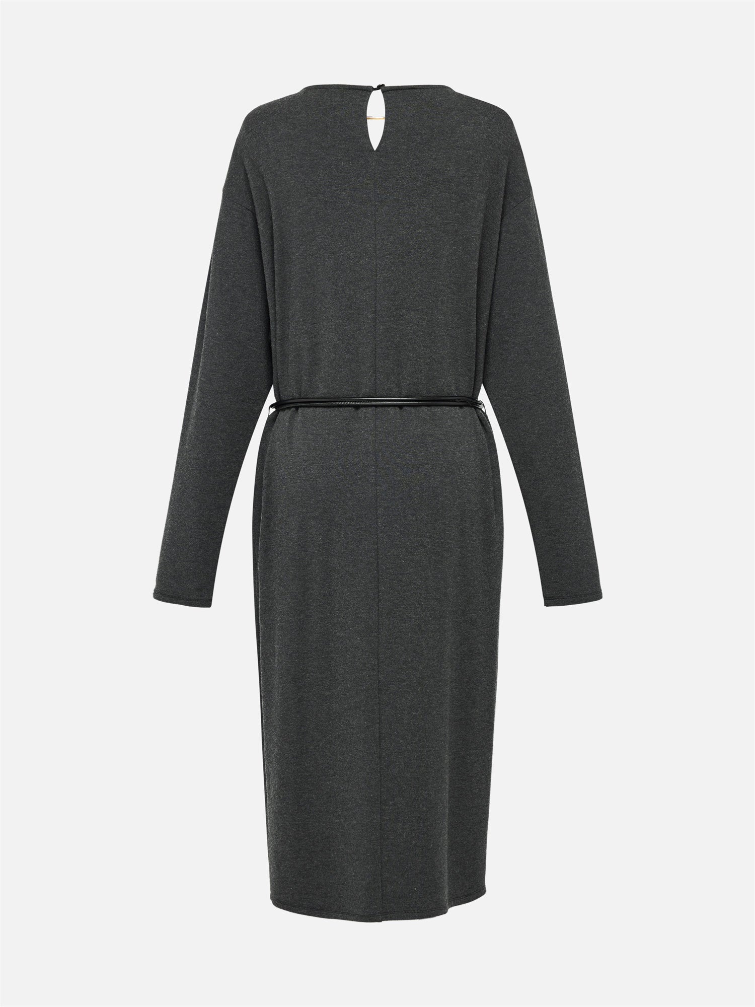 Warm Knit Dress | Gray
