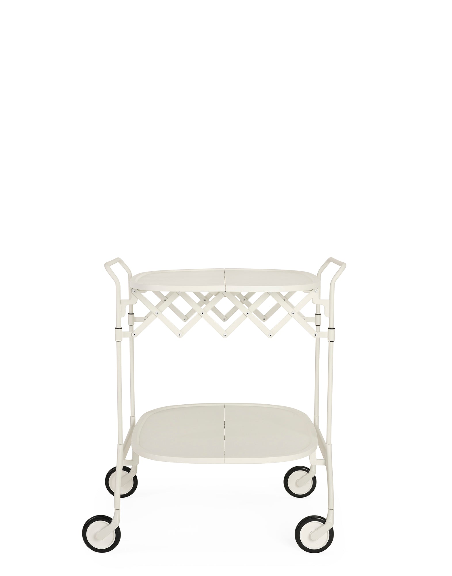 Battista Folding Extensible Table | Single | Matte White