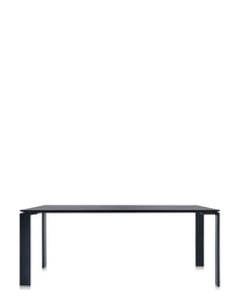 Four Soft Touch Dining Table | Single | Black/Black