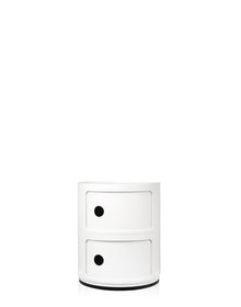 Componibili Classic Storage Unit - 2 Elements | Single | White