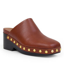 Cheryl Tailored Mule | Sequoia Waxy Leather