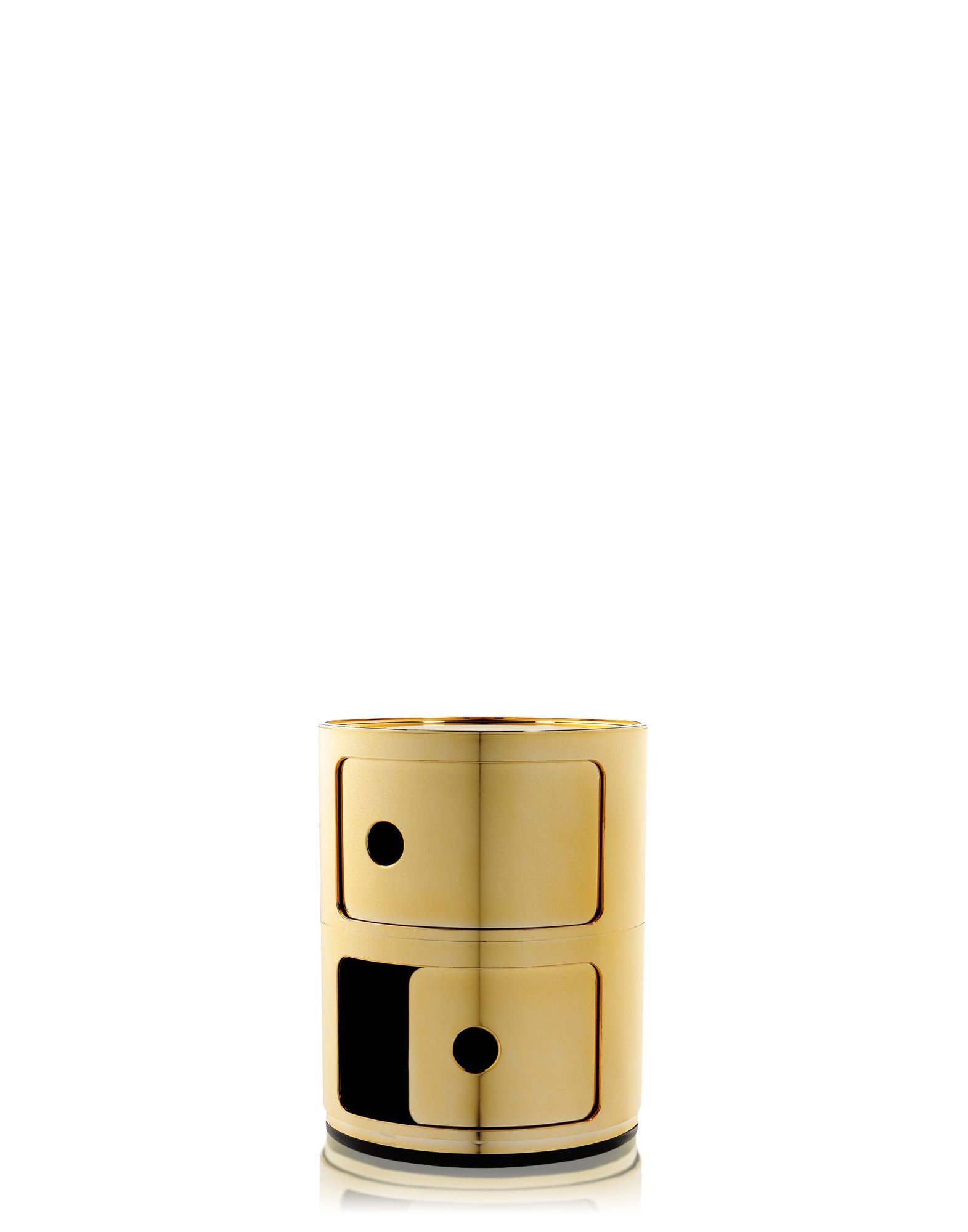Componibili Metal Storage Unit - 2 Elements | Single | Gold