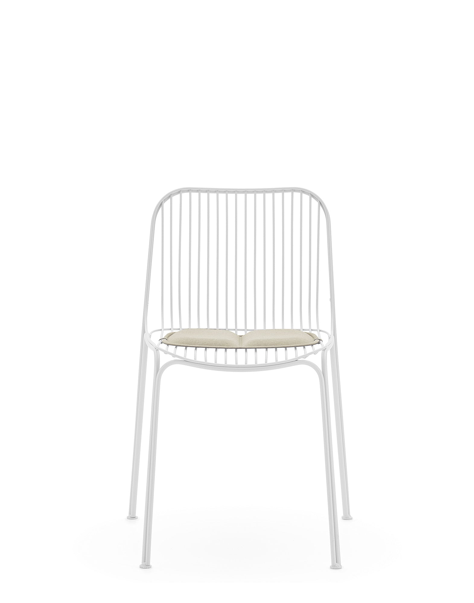 Hiray Armless Chair | Single | White