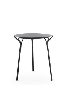 HIRAY Round Bistro Table | Single | Black