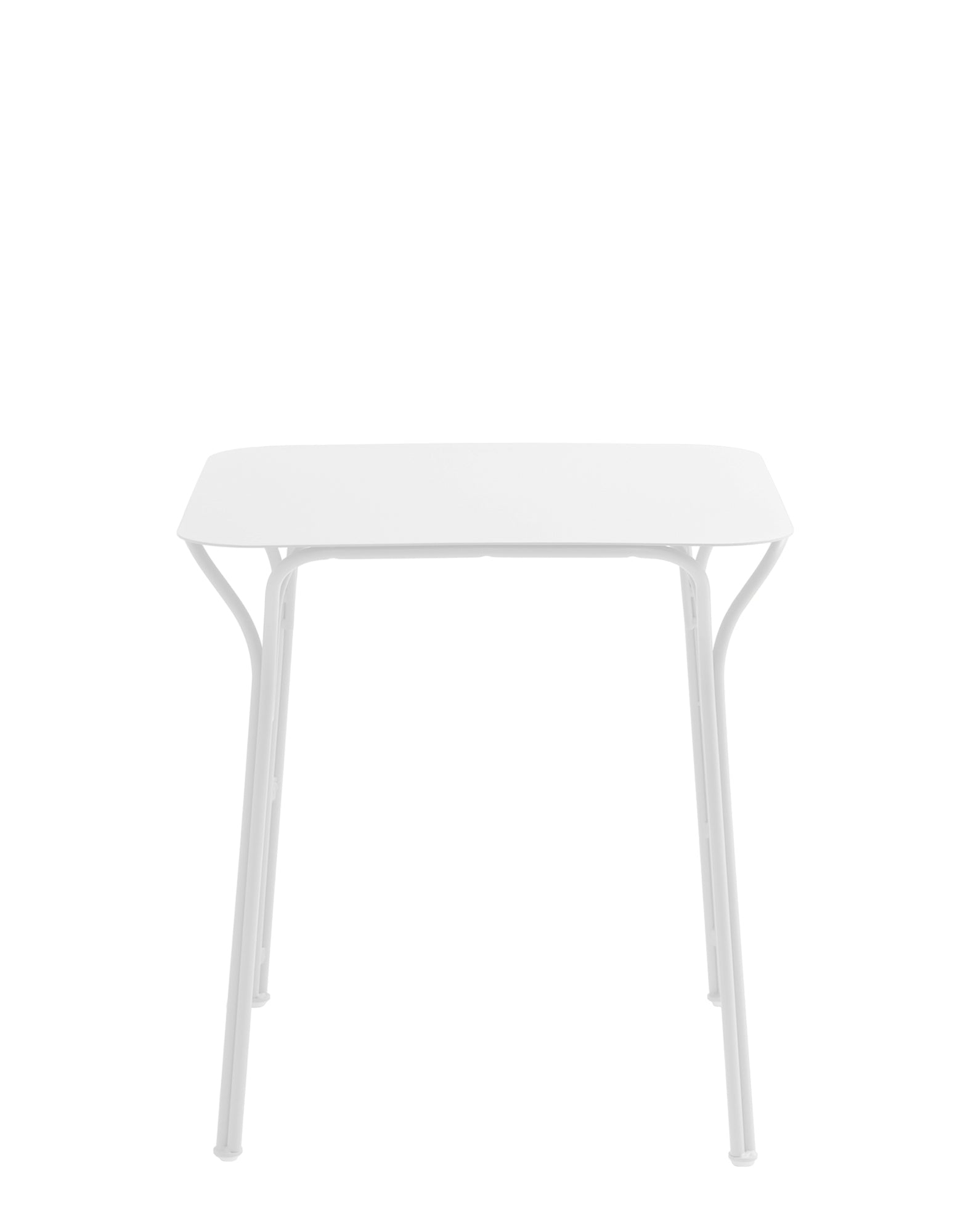 Hiray Square Bistro Table | Single | White