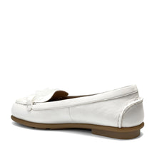 Wysteria Casual Loafer | Bright White Faux Soft Nappa