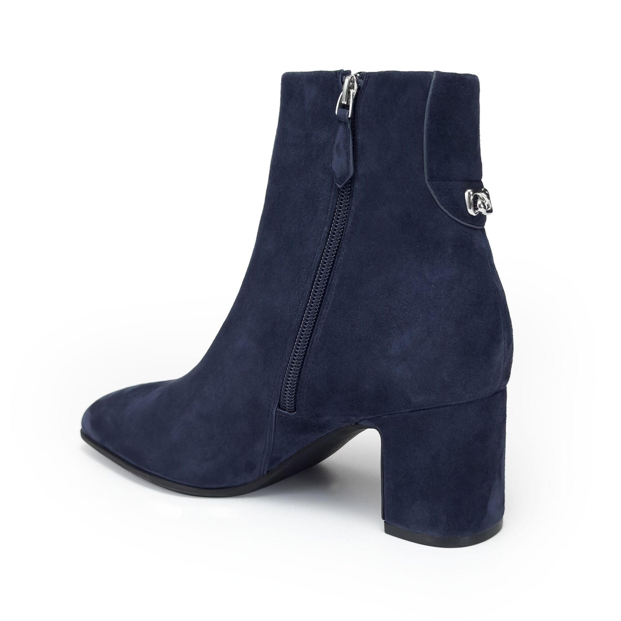 Mari | Navy Kid Suede