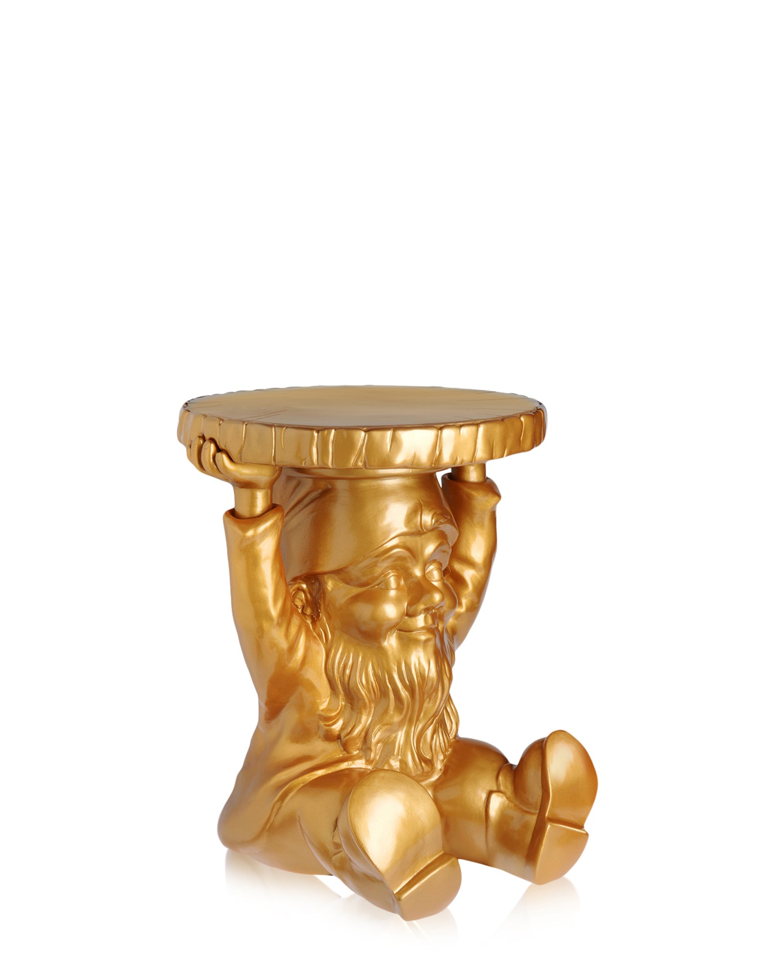Gnome Side Table - Attila | Single | Gold