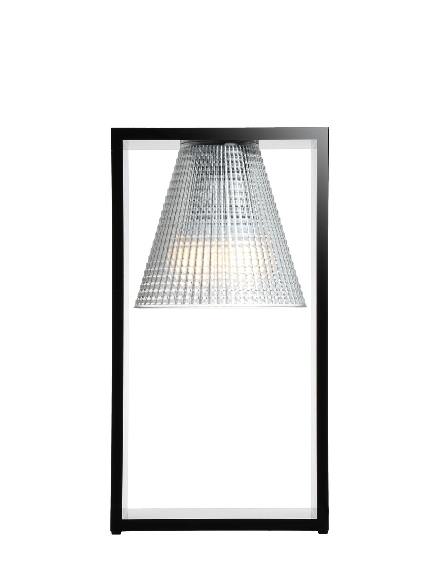Light-Air Sculpture Table Lamp | Single | Black/Crystal
