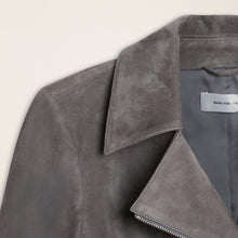 Womens | Lexi Suede Jacket | Washed Grey