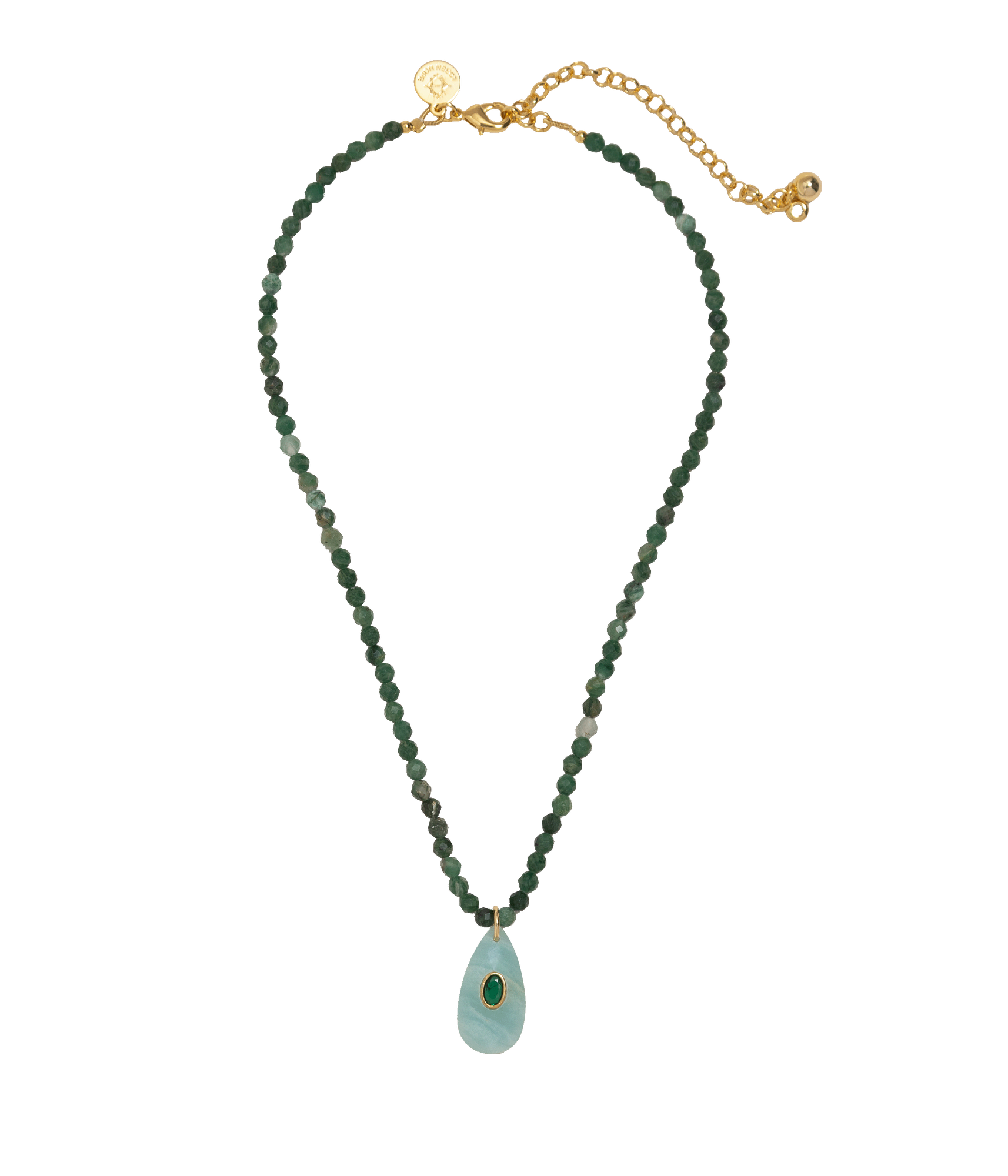 Adoria Necklace in Green - Loren Hope