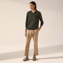 Mens | Cole Merino Lightweight V-Neck Sweater | Thyme