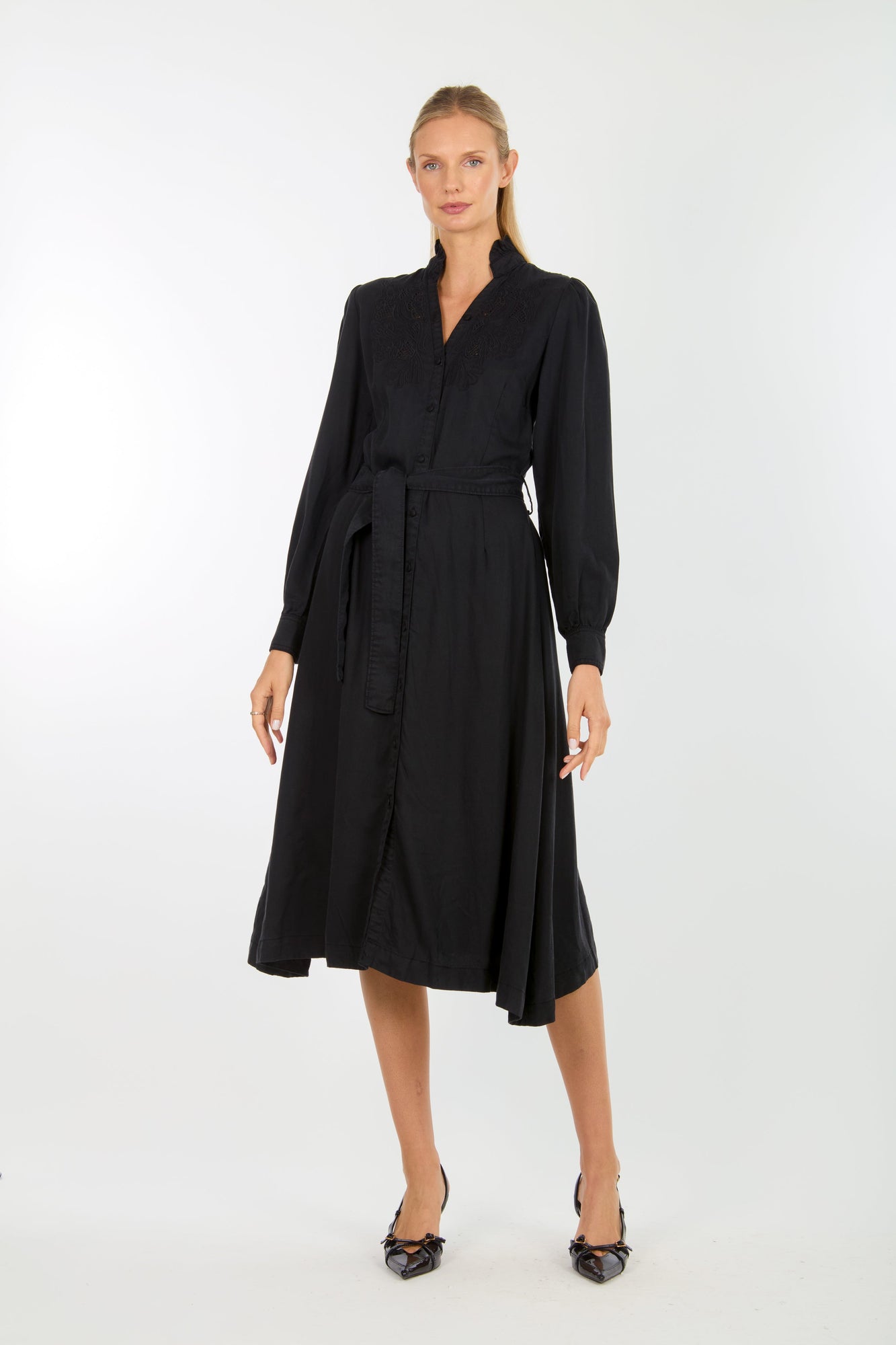 Kennedy Midi Dress | Black