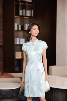Chinese-style Dress | Blue