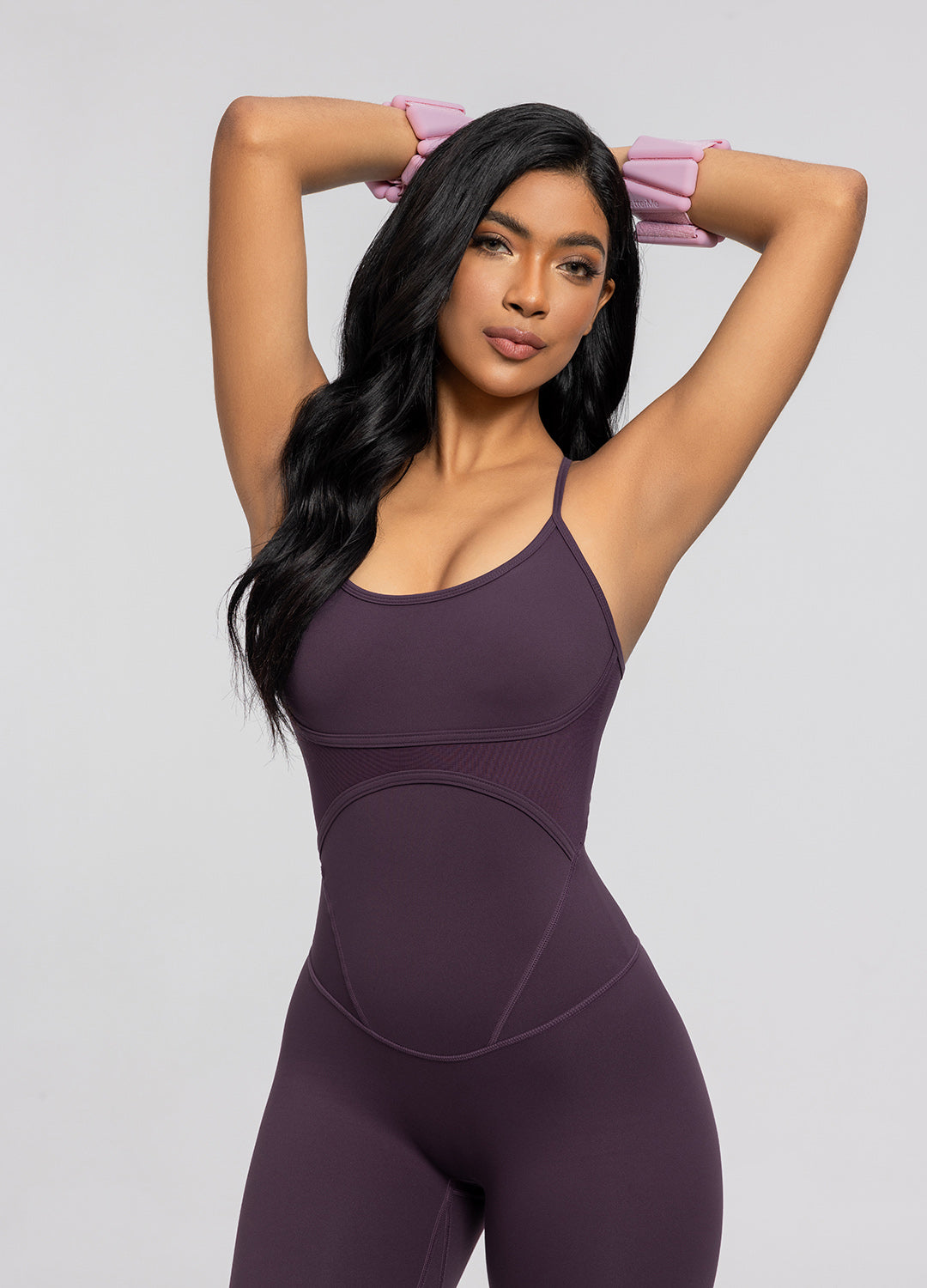 Contrology Crossback Bodysuit | Midnight Plum