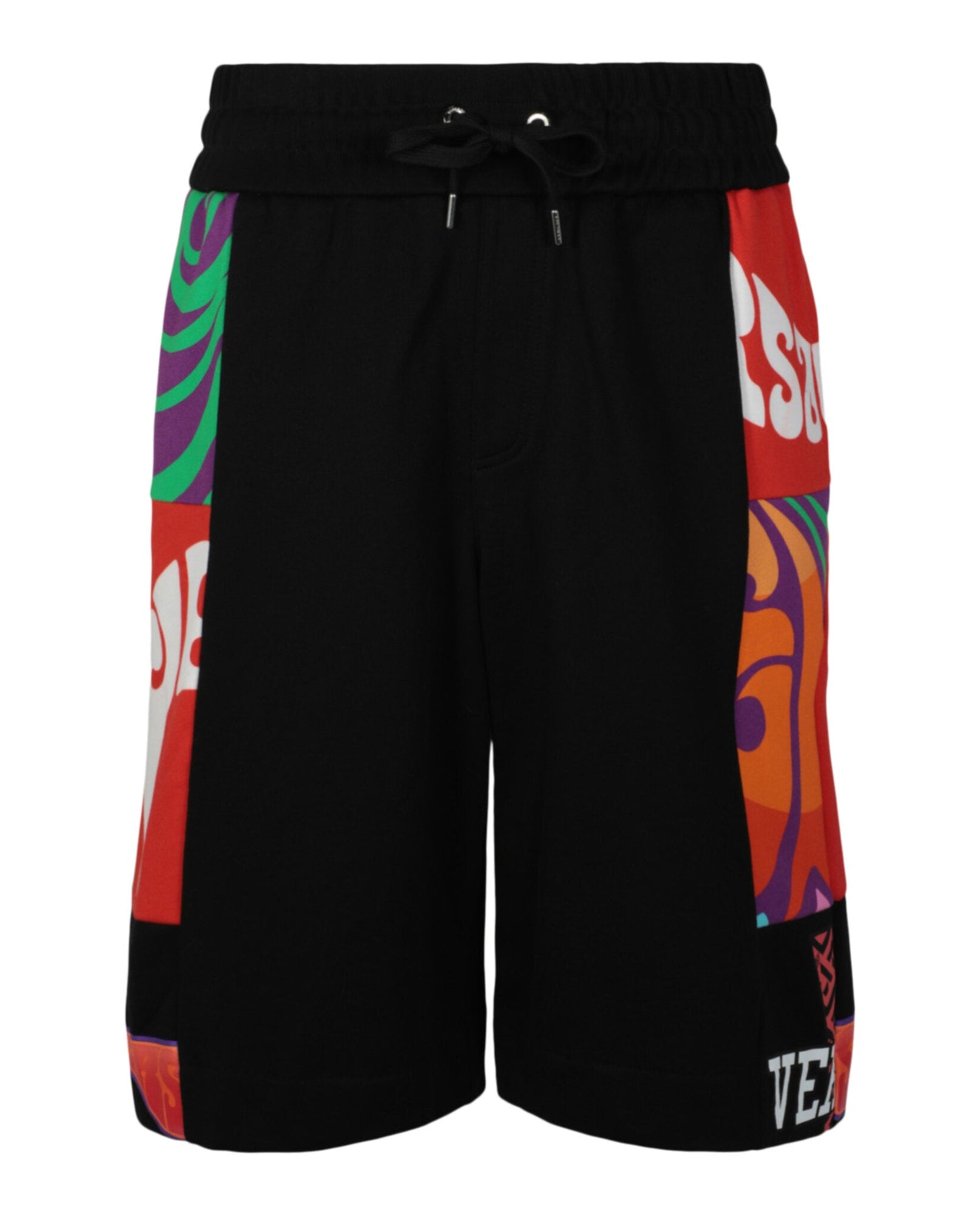 Versace | Graphic Print Logo Sweatshorts