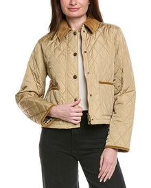 Burberry | Womens | Cropped Jacket | Tan