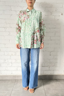 Hemant & Nandita | Sidra Full-Sleeve Shirt | Green