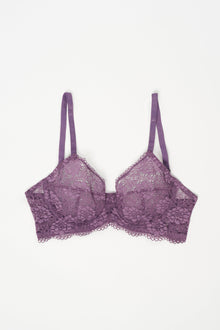 Peony Underwire Full Cup Bra | Mauve