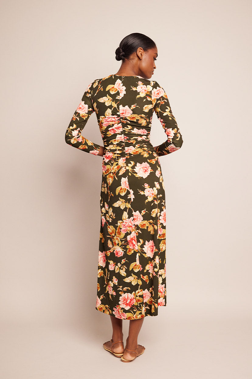 Maisy Dress | Altha Flora Olive