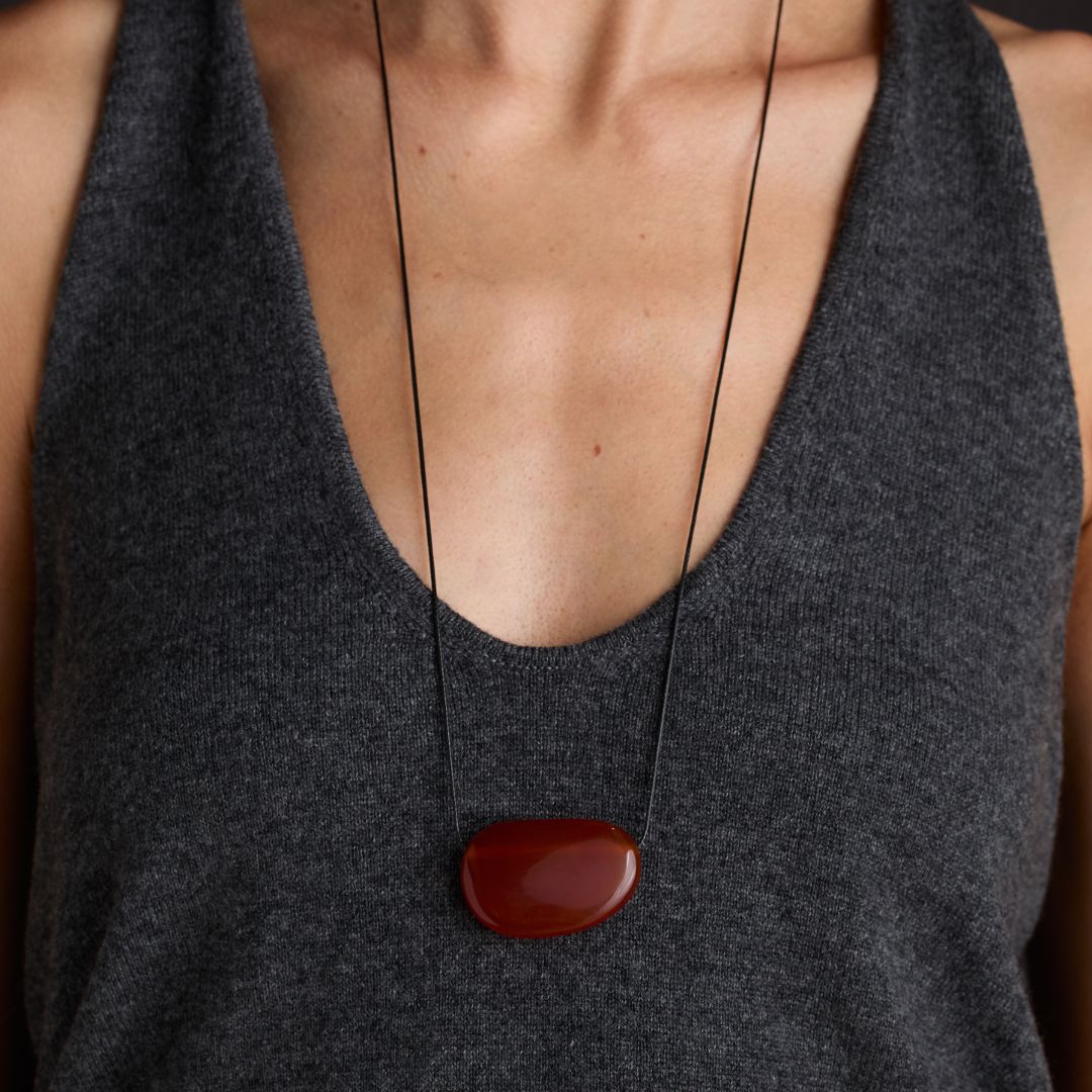 Julia Long Necklace | Gold-Plated on Brass