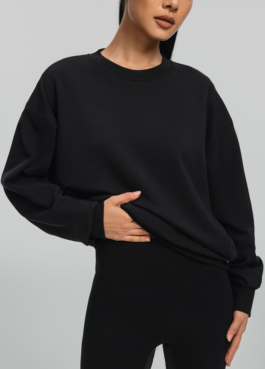 Everyday Active Sweatshirt | Black