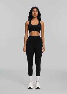 High-Waisted Impact Mesh Leggings | Black