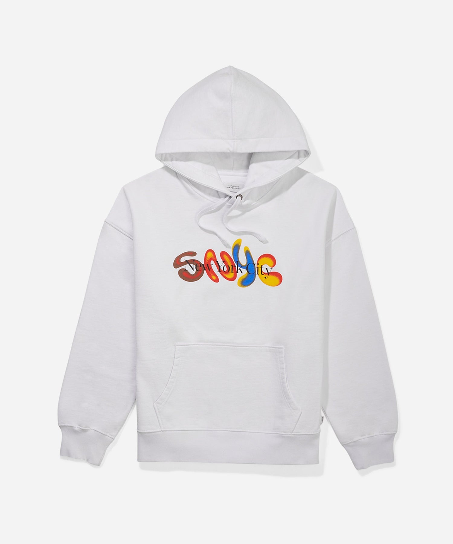 White | Warren SNYC Airbrush Hoodie