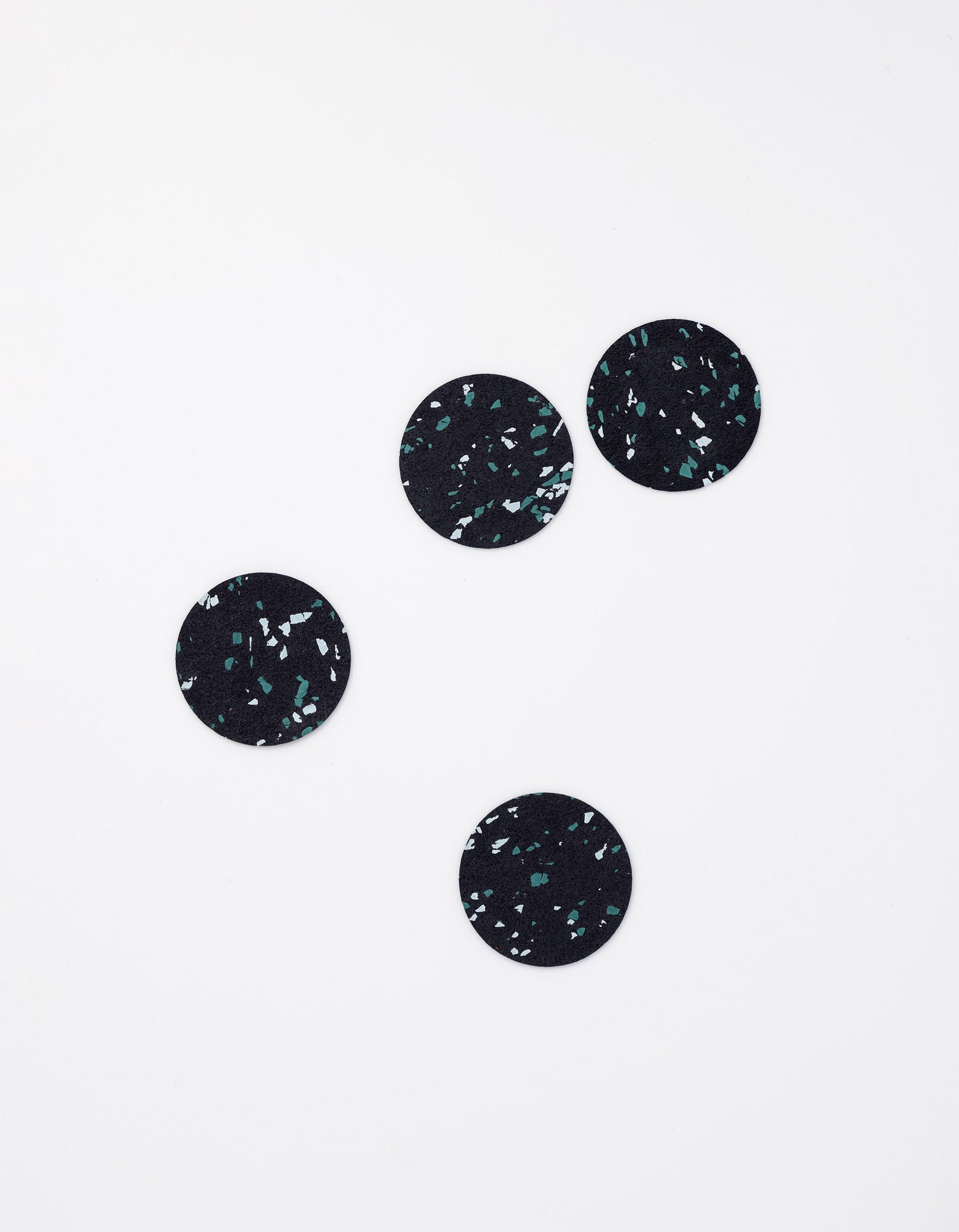 Cosmos Coasters | Terrazzo | Black