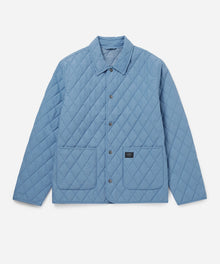 Coronet Blue | Flores Lightweight Quilted Jacket