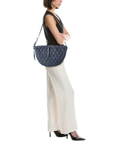 rag & bone | Womens | Quilted Spire Mini Hobo | Grey