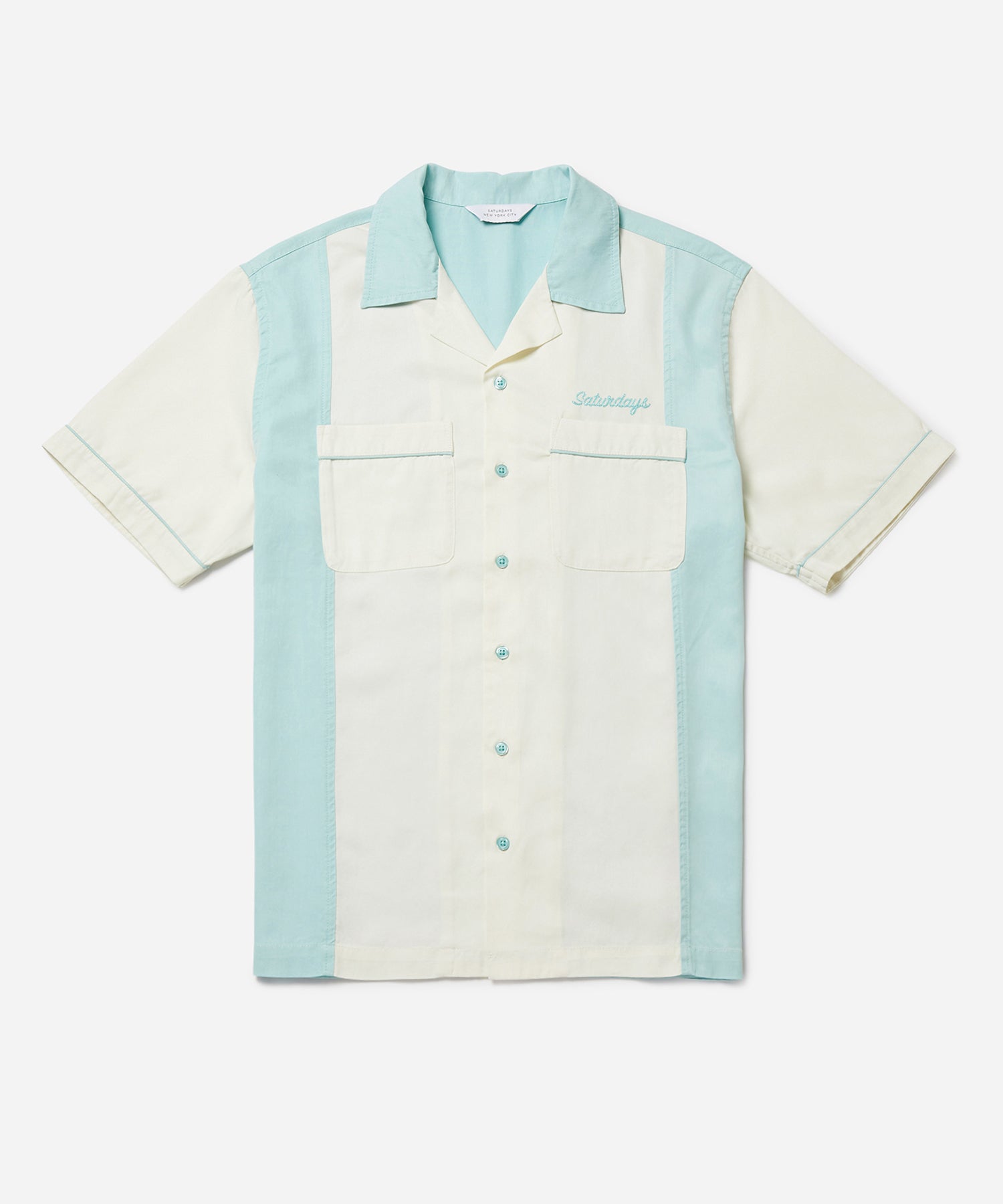 Canal Blue | Canty Bowling SS Shirt