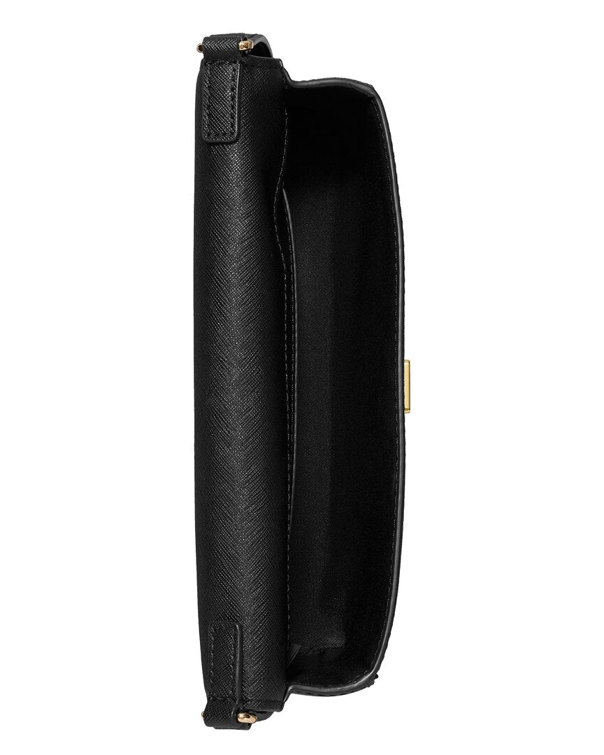 Tory Burch | Womens | Leather Flap Shoulder Bag | Black