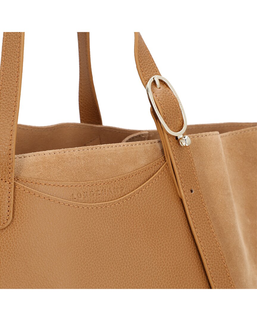 Longchamp | Womens | Complice XL Leather Tote | Brown