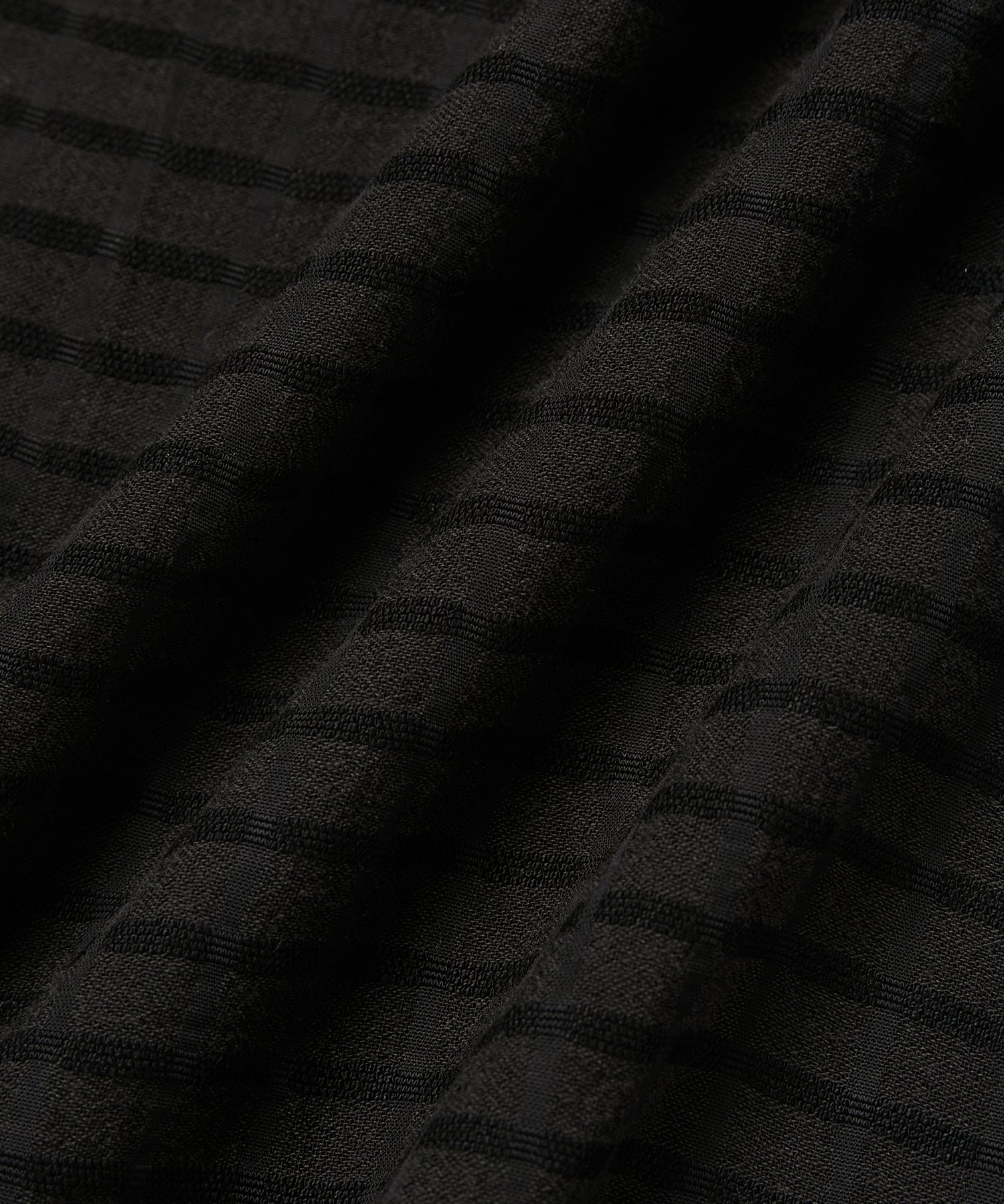 Mens | Canty Sheer Check SS Shirt | Black