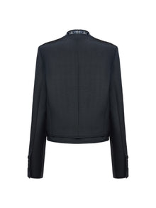 Structured Jacket | Navy