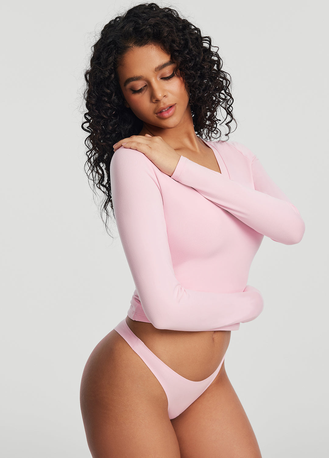Seamless Cheeky Panty | Ballet Pink