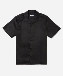 Black | York Camp Collar SS Shirt