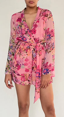 Hemant & Nandita | Romper Printed | Pink