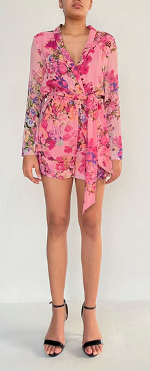 Hemant & Nandita | Romper Printed | Pink